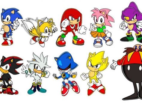 turma do sonic nomes|Categoria:Personagens 